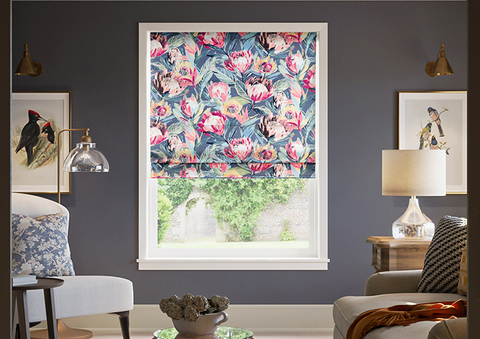Ophelia, Midnight - Roman Blind - Image 3